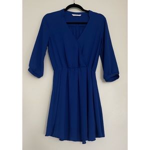 Lush Blue Dress